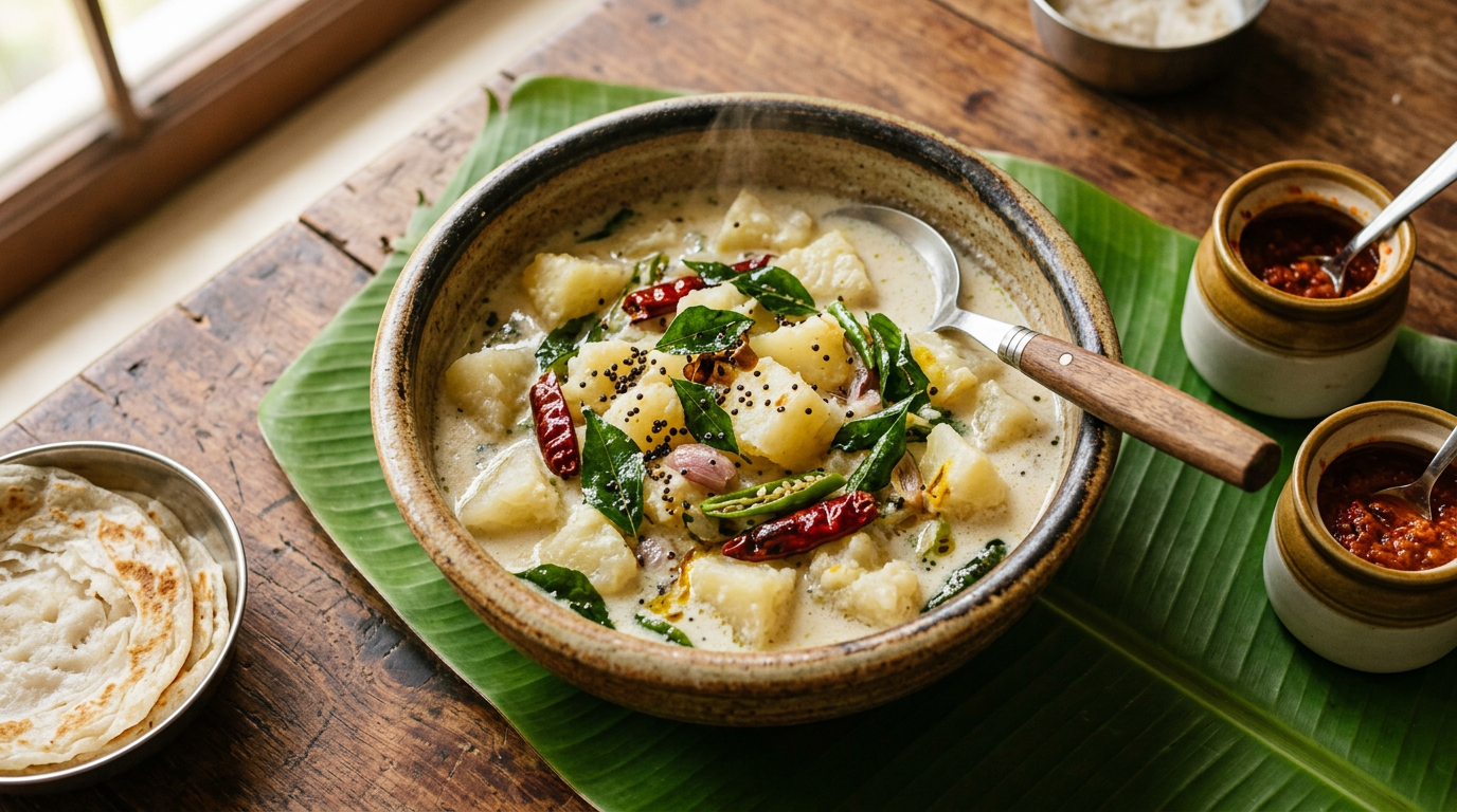 Kerala Style Tapioca Stew